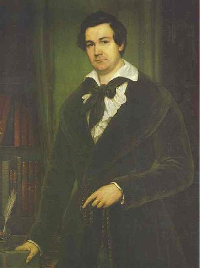 Vasily Tropinin Portrait of Vasily Karatygin,